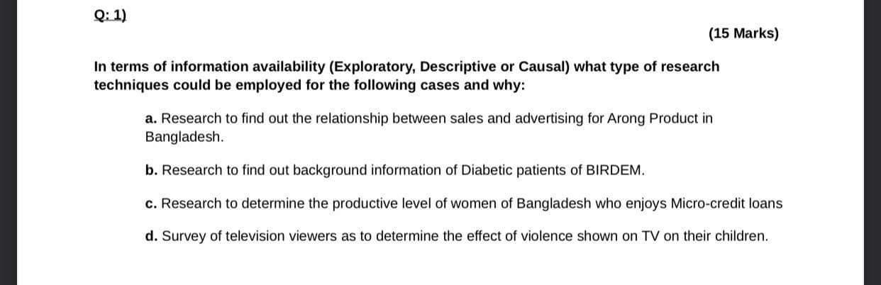 In terms of information availability