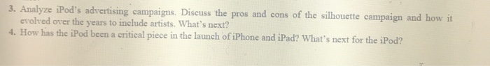 Business Management Case Study: Apple Question 3