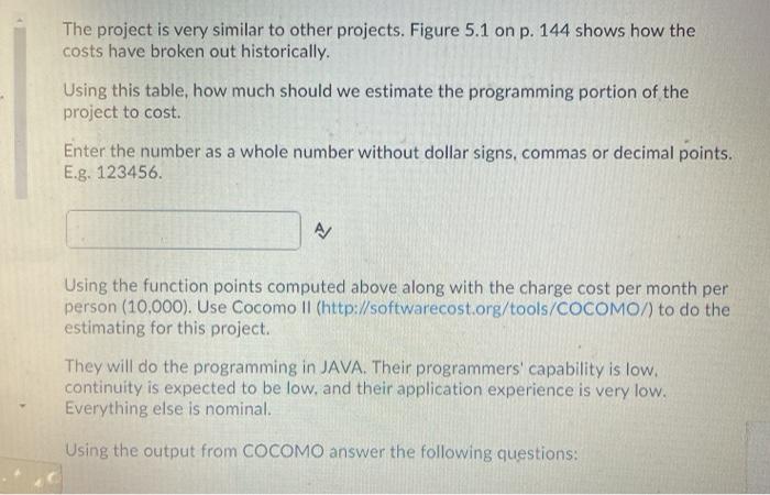 FIGURE 5.1 Apportion Method of Allocating Project