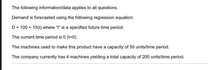 In which time period will demand exceed current