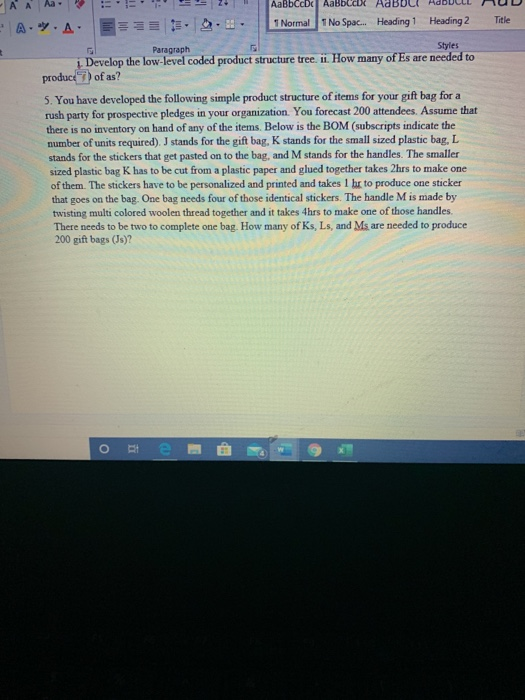 #5 un Title Paragraph A A A 2+ AaBDCDC AaBDCCX