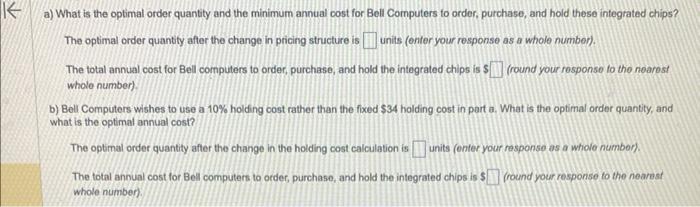Bell Computers purchases integrated chips at $350