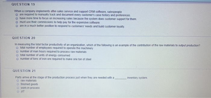 QUESTION 22 The degree to which a test measures