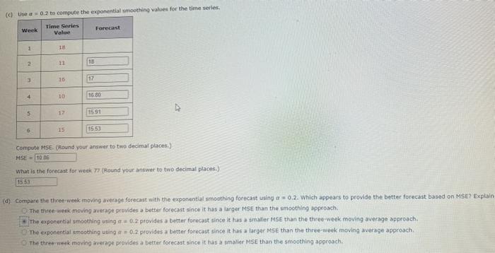 (c) Use a 0.2 to compute the exponential