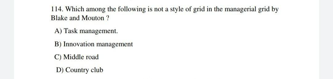 I need the answer as soon as possible 114. Which