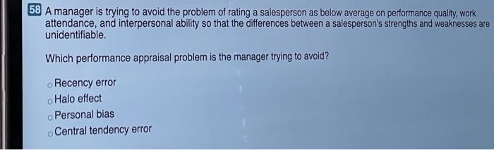 56 Managers often document subordinates' work