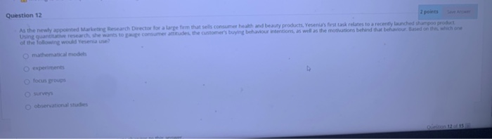 Moving to the next question prevents changes to