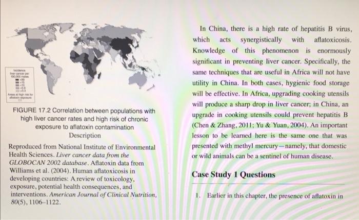 Answer the 2 case study questions (be specific)
