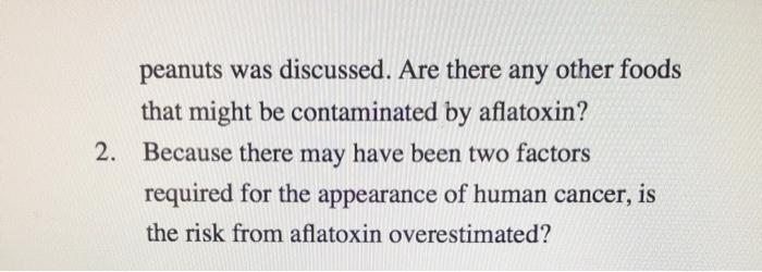 Answer the 2 case study questions (be specific)