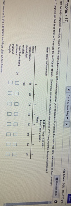 need correct answer Save 3 of 4 (2 complete)