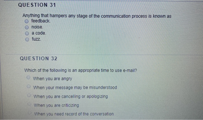 QUESTION 33 The most significant negative