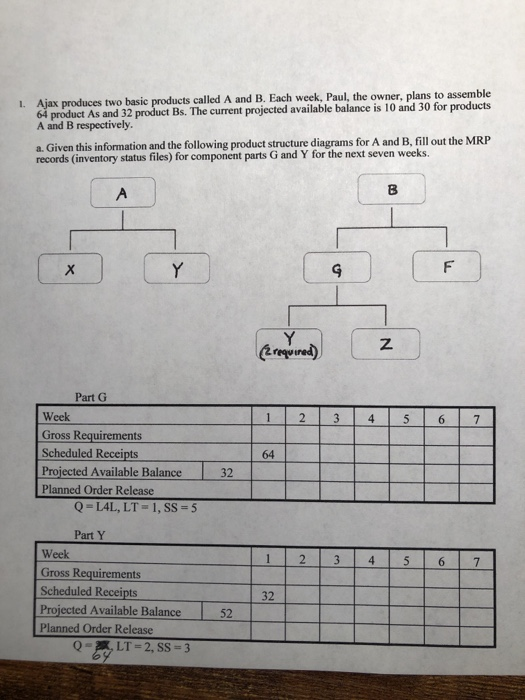 Please provide answer in excel format with