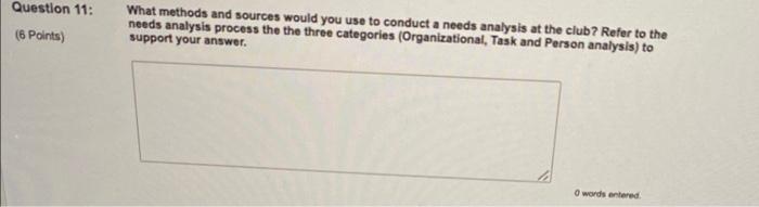 please answer for about 50-100 words Needs