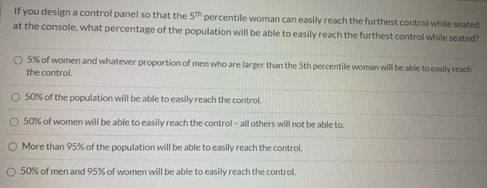 If you design a control panel so that the 5th