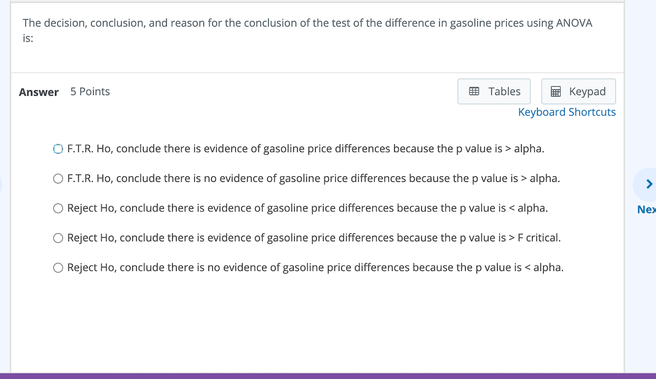 The decision, conclusion, and reason for the