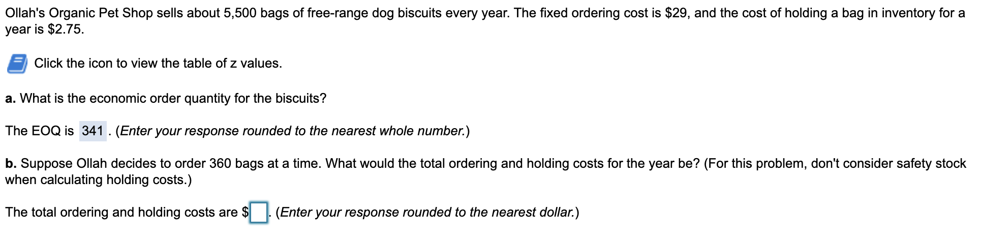 Ollah's Organic Pet Shop sells about 5,500 bags