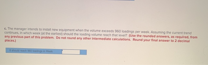 Freight car loadings over an 18-week period at a