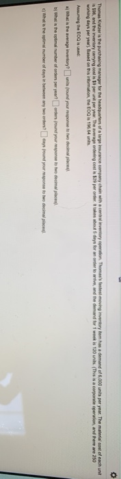 Thomas Kratzer is the purchasing manager for the