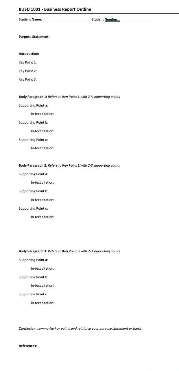 write these details in this template. also