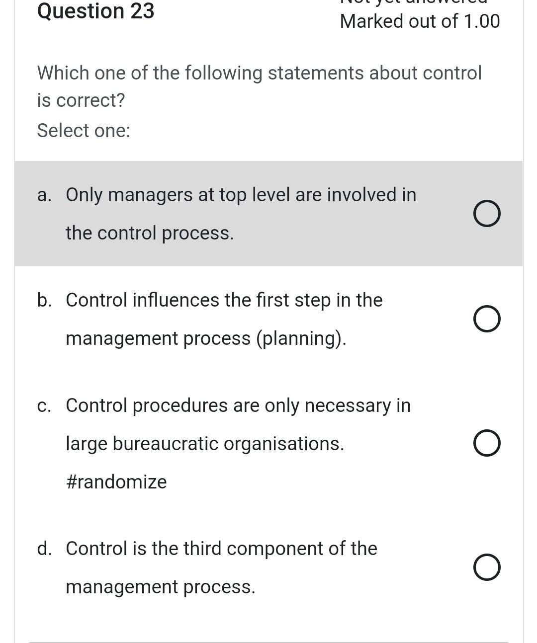 Which inventory control system estimates the