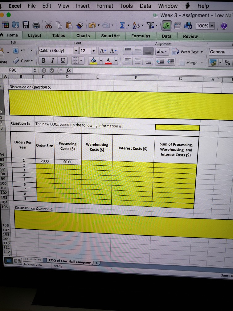 only answer question 6 please ** D 0) ) Sun 9:48