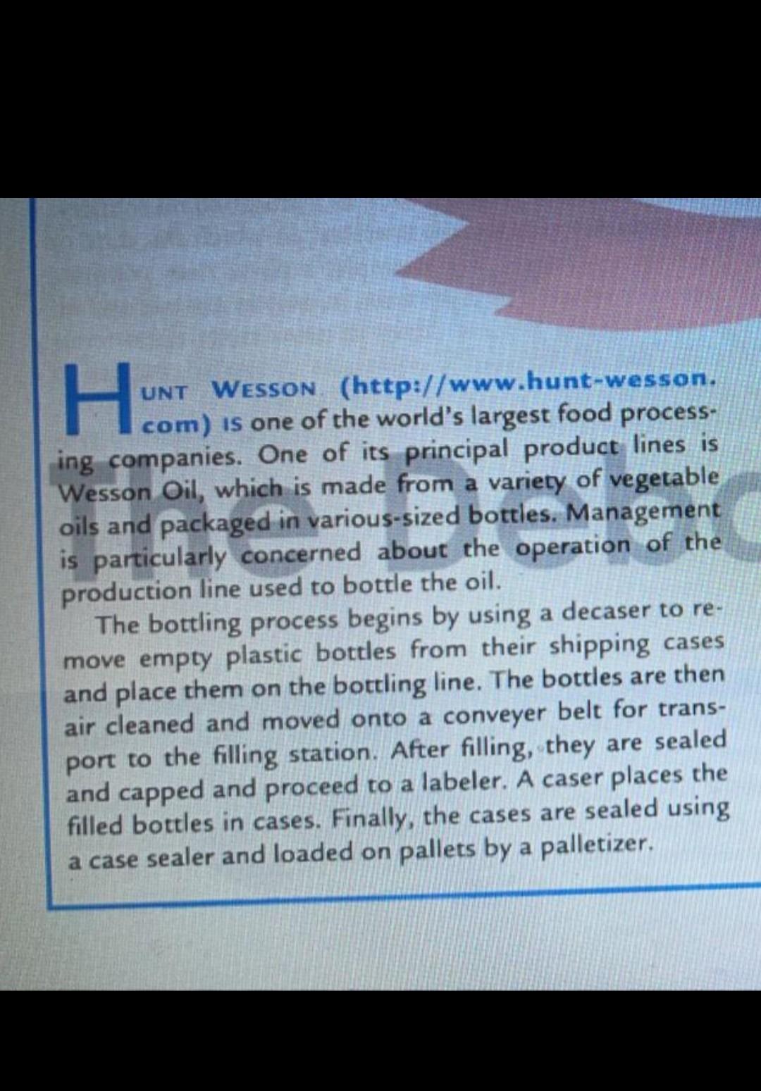 QUESTION: Write a text showing introduction,