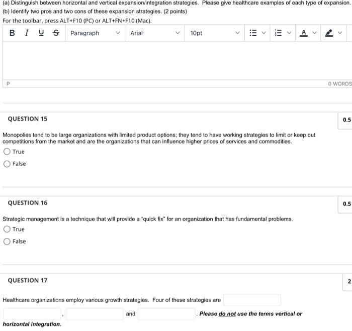(a) Distinguish between horizontal and vertical