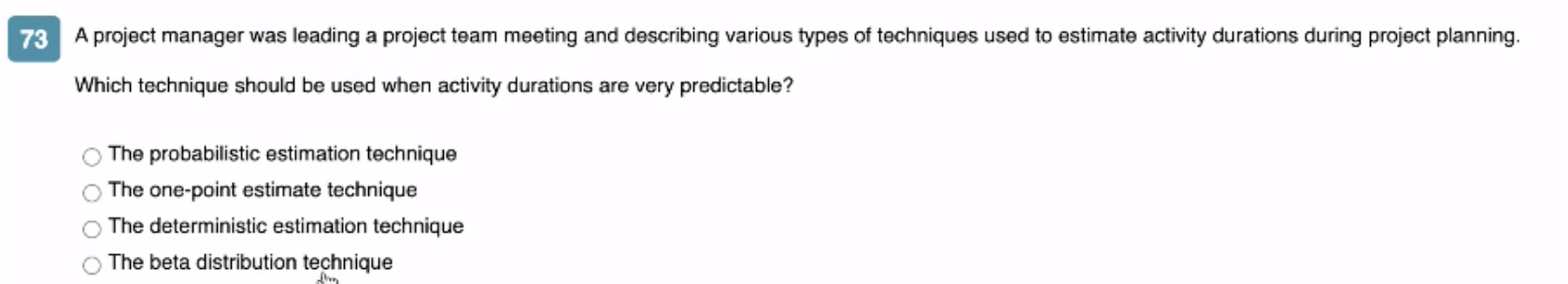 72 A senior manager is in the process of