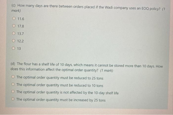 7 out of The Wadi Company is a flour wholesaler