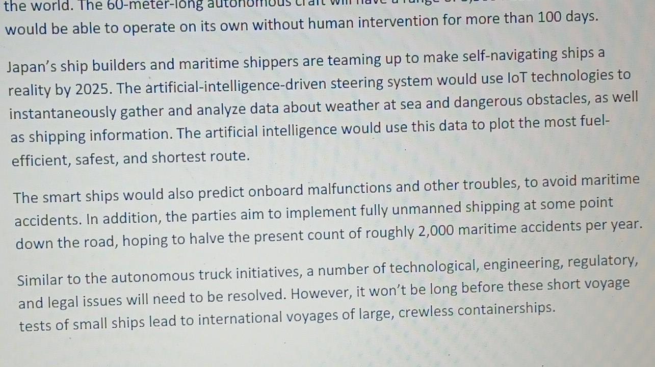 please give a different answer from others.