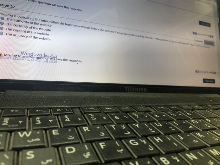 Per question will save this response stion 27