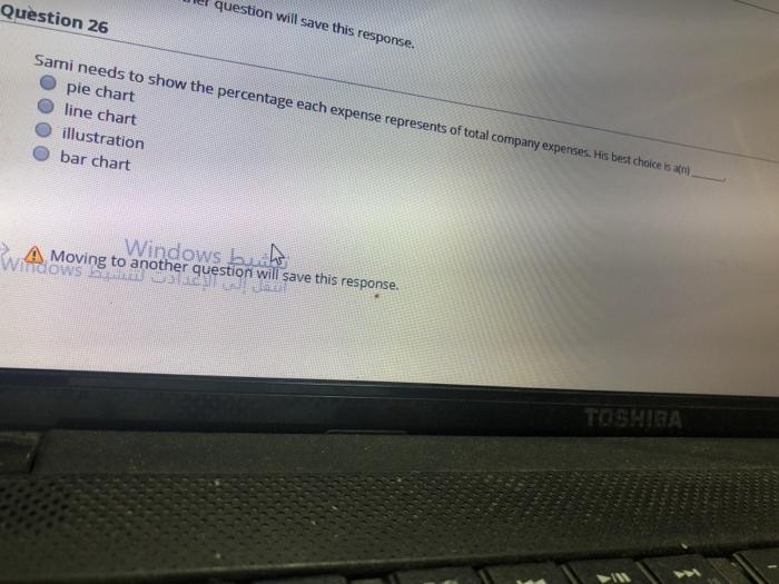 Question 26 question will save this response.