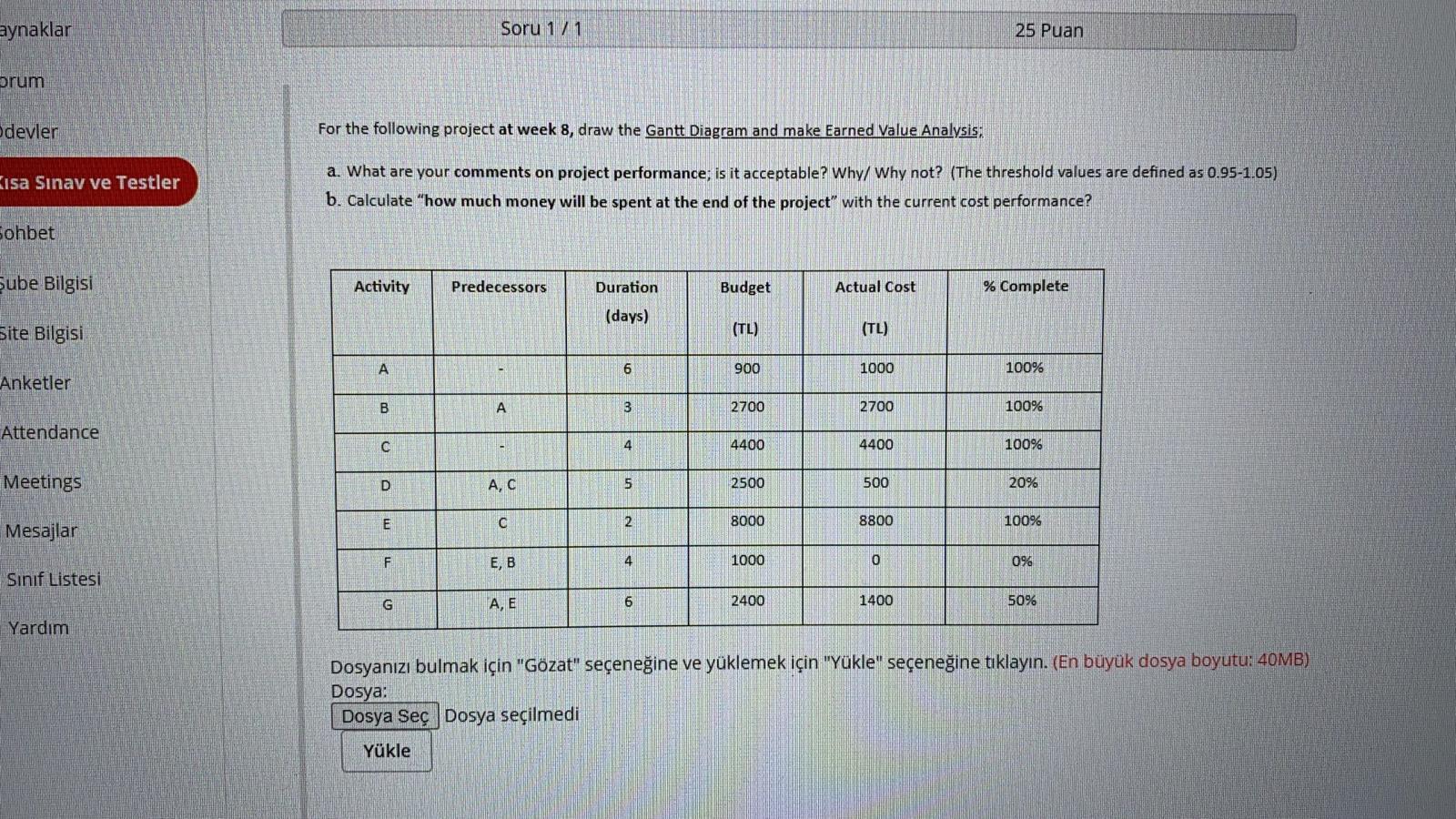 aynaklar Soru 1 / 1 25 Puan orum devler For the
