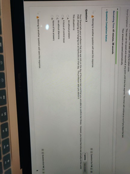answer? test can only be taken once. Force