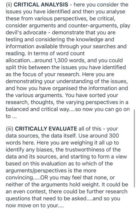 TASK You are required to develop a group report