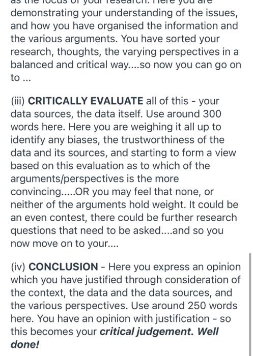 TASK You are required to develop a group report