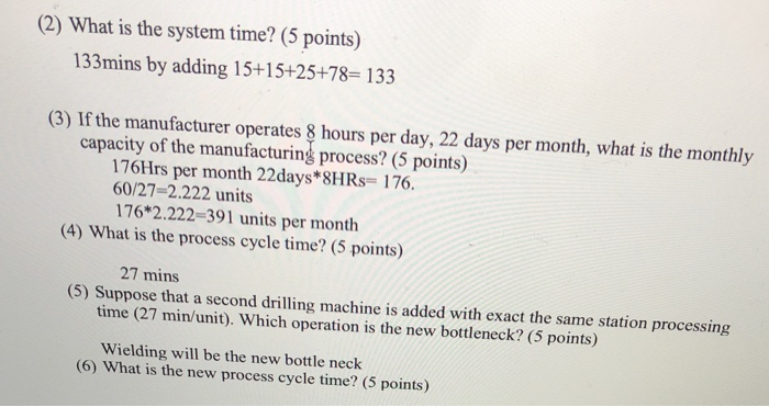 i just need 5 and 6 solved 2. A manufacturer has