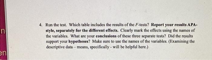 IV. You are interested in how two different music