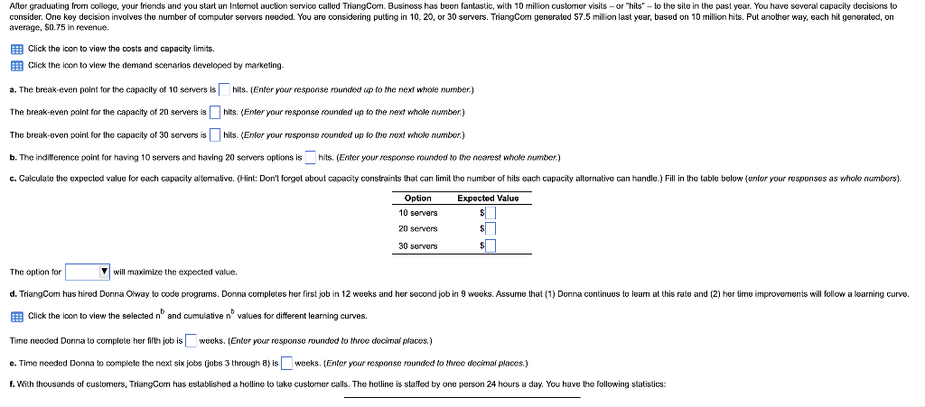 After graduating from college, your friends and