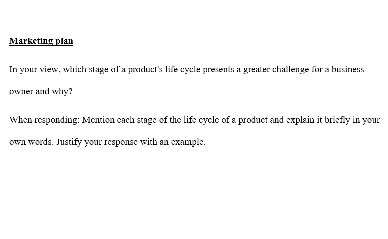 Can you help me with the marketing plan