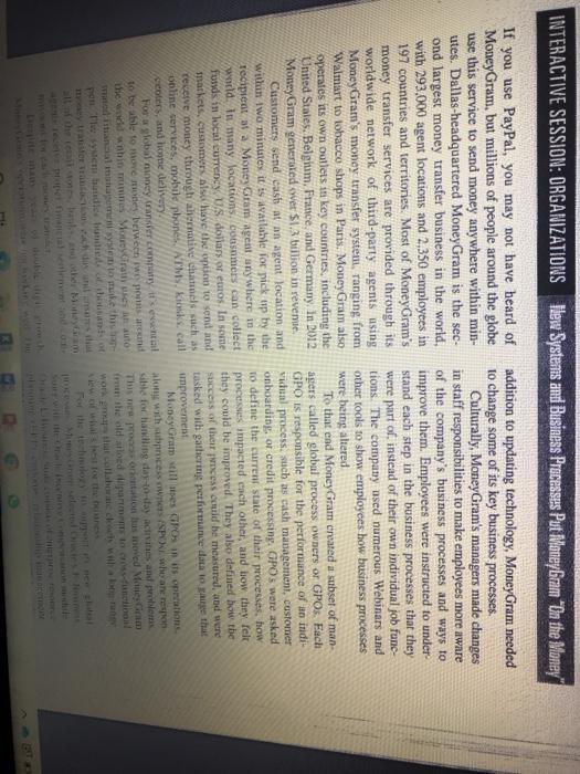 please answer this case study INTERACTIVE