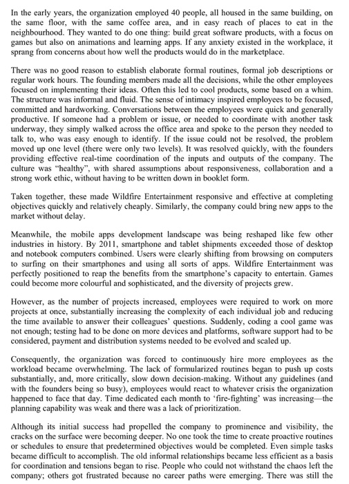 Read the case study Wildfire Entertainment: