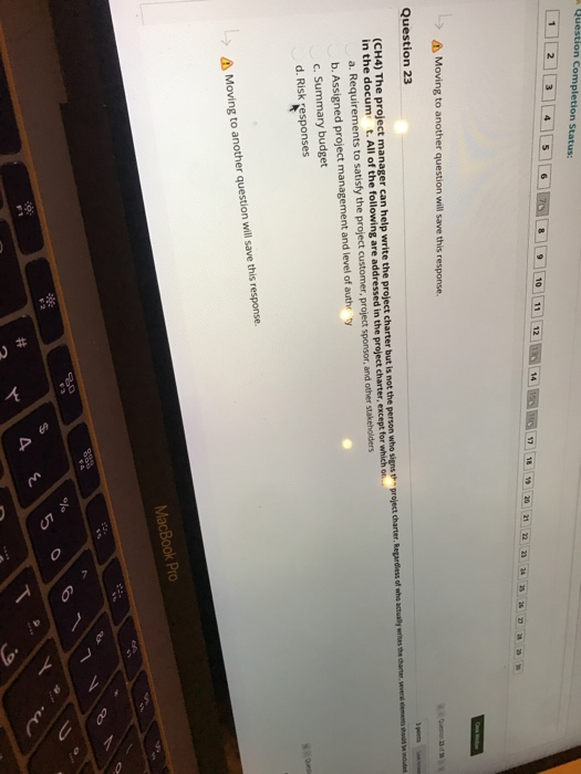 A Moving to another question will save this