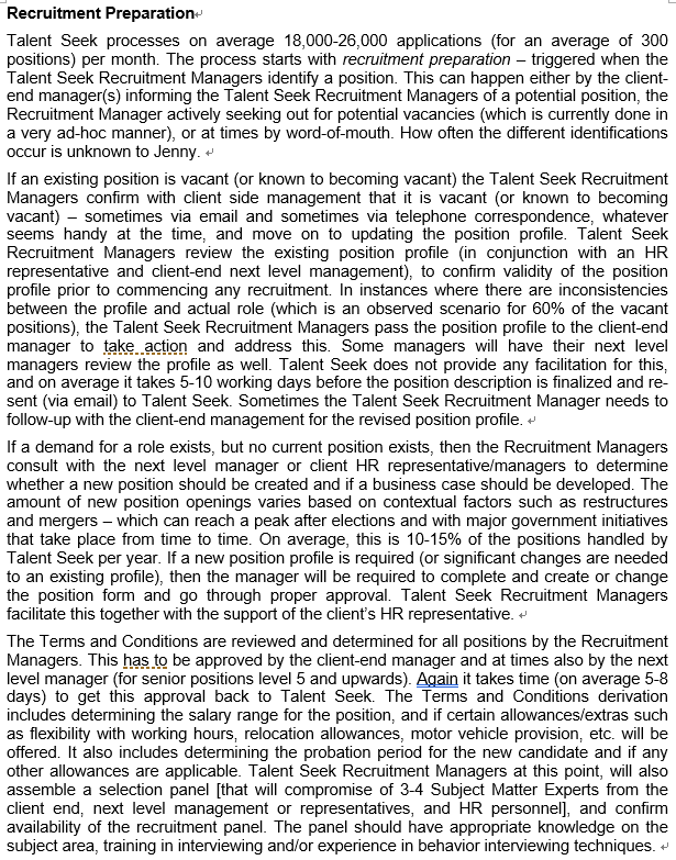 Process Analysis: Develop a Supplier, Input,