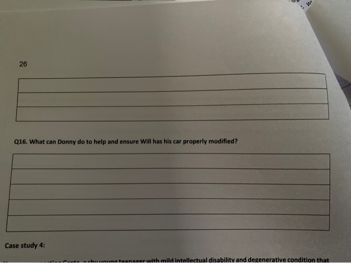 25 Case Study 3: Will wants to attend a surf