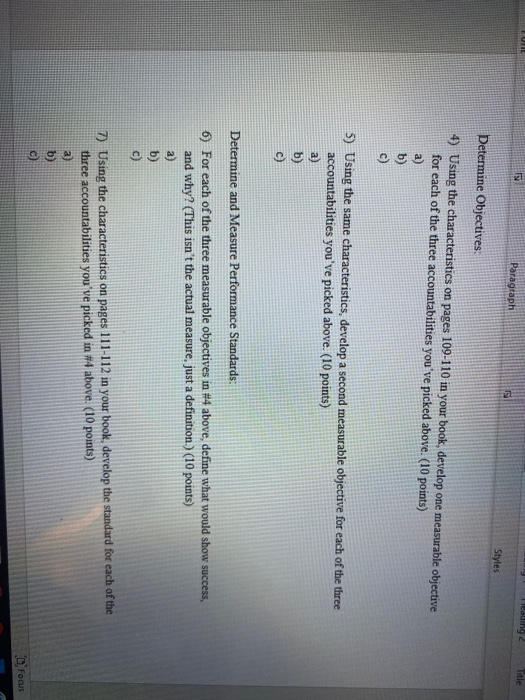 CM-2001 Performance Managemen Case Study #1: