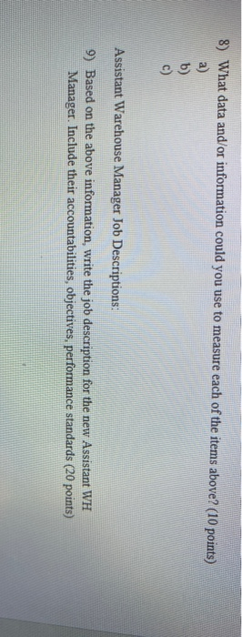 CM-2001 Performance Managemen Case Study #1: