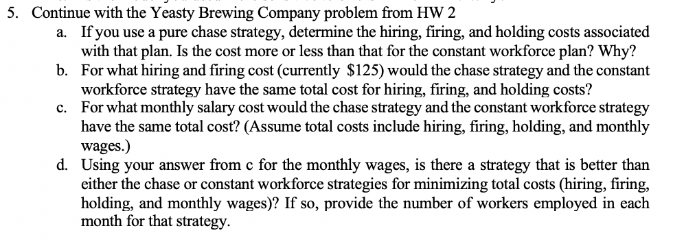 5. Continue with the Yeasty Brewing Company