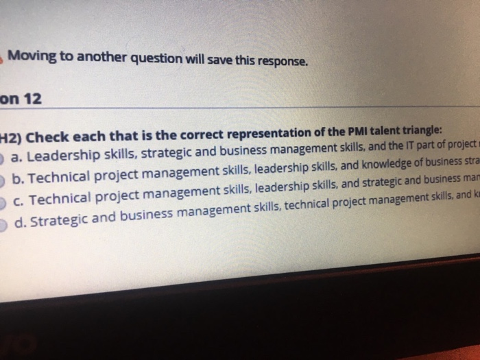 Please answer all Moving to another question will