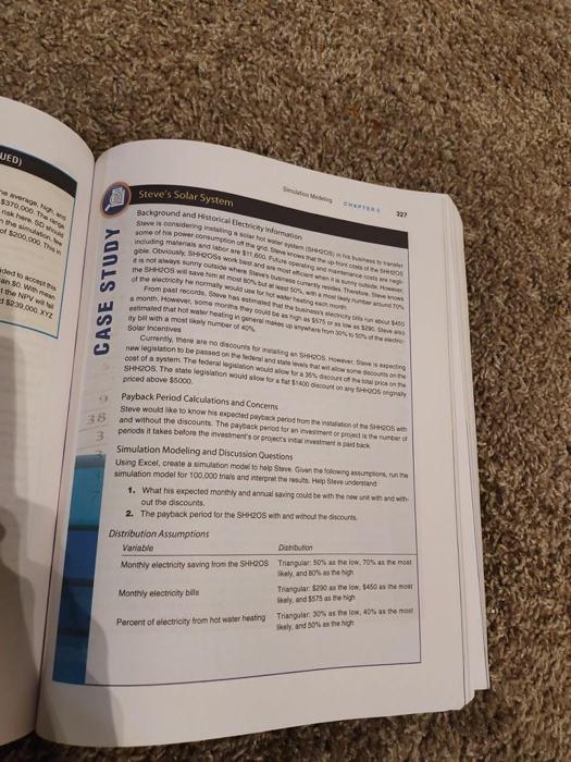 step by step in excel for this question 3a?